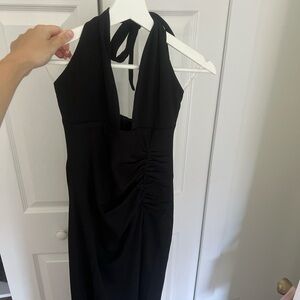 Babyboo black maxi melanie dress size small